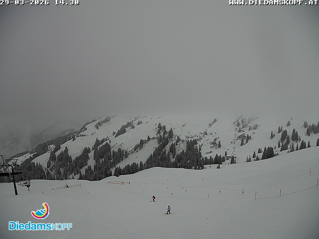 Archiv Foto Webcam Panorama Diedamskopf von der Breitenalpe
