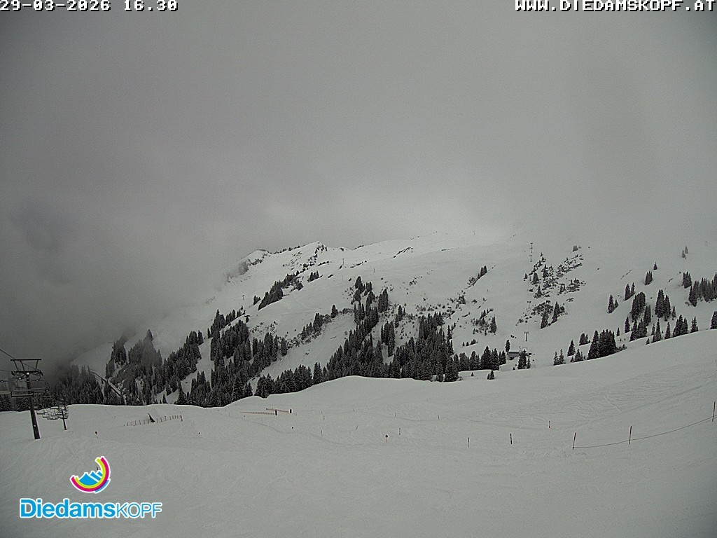 Archiv Foto Webcam Panorama Diedamskopf von der Breitenalpe