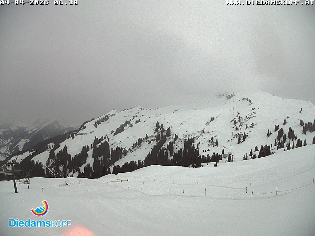Archiv Foto Webcam Panorama Diedamskopf von der Breitenalpe