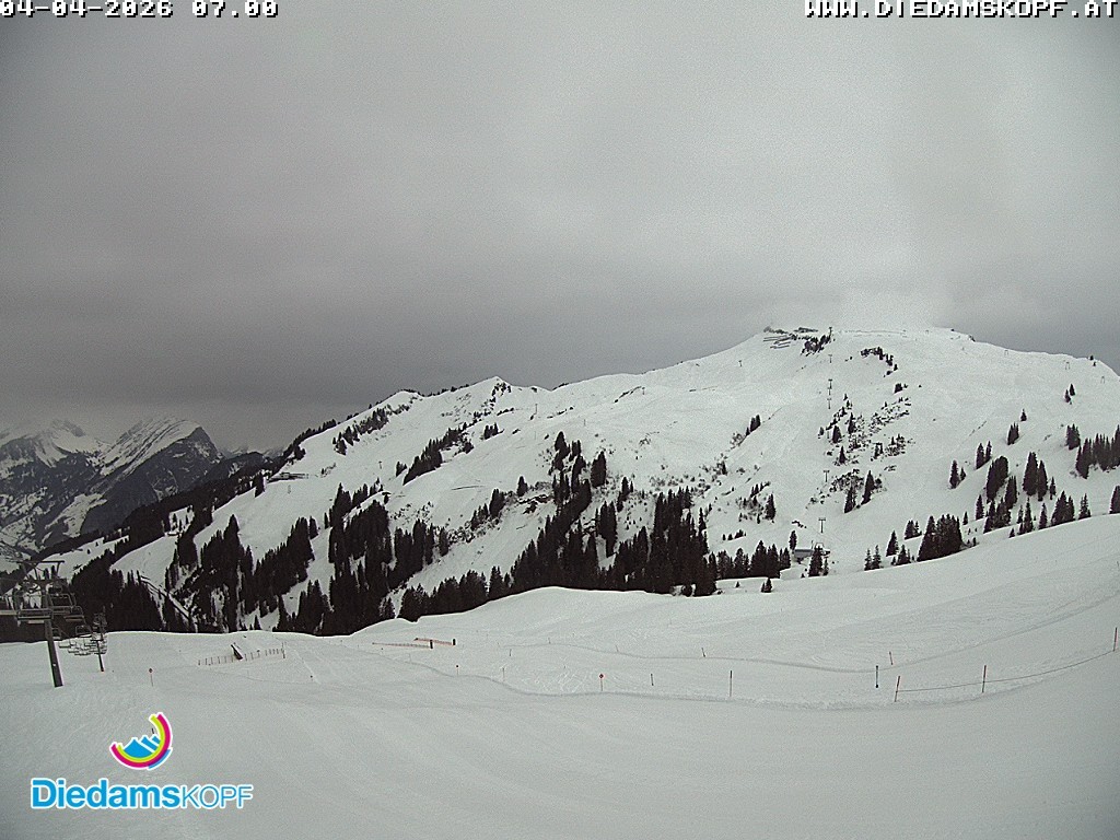 Archiv Foto Webcam Panorama Diedamskopf von der Breitenalpe