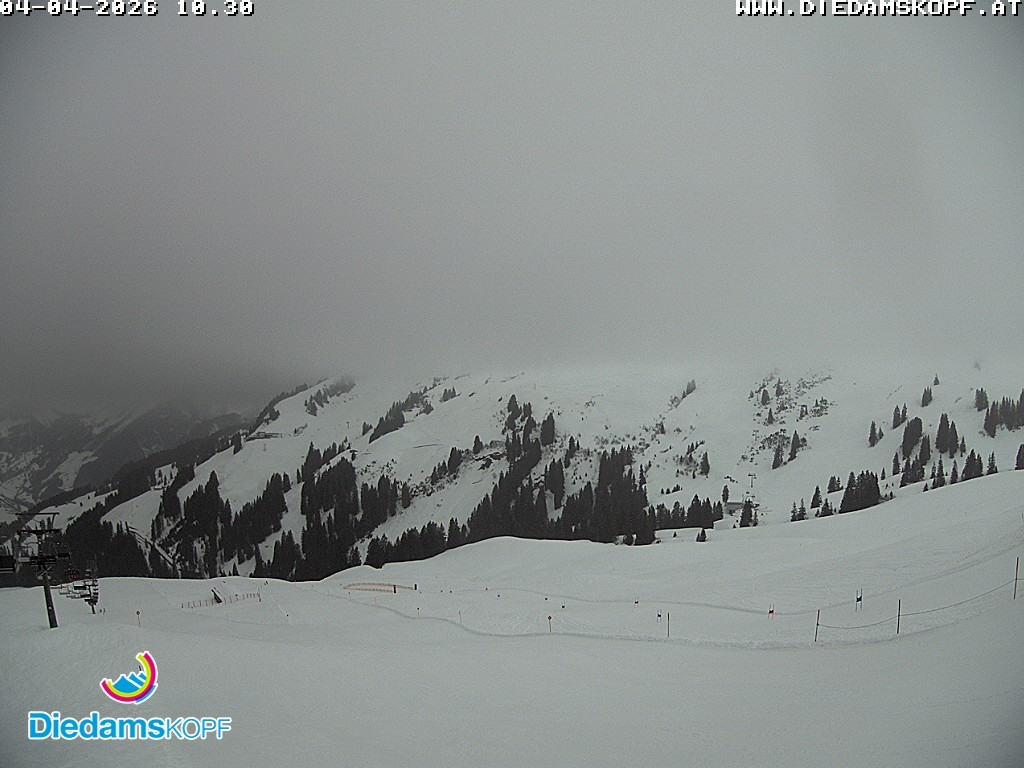 Archiv Foto Webcam Panorama Diedamskopf von der Breitenalpe