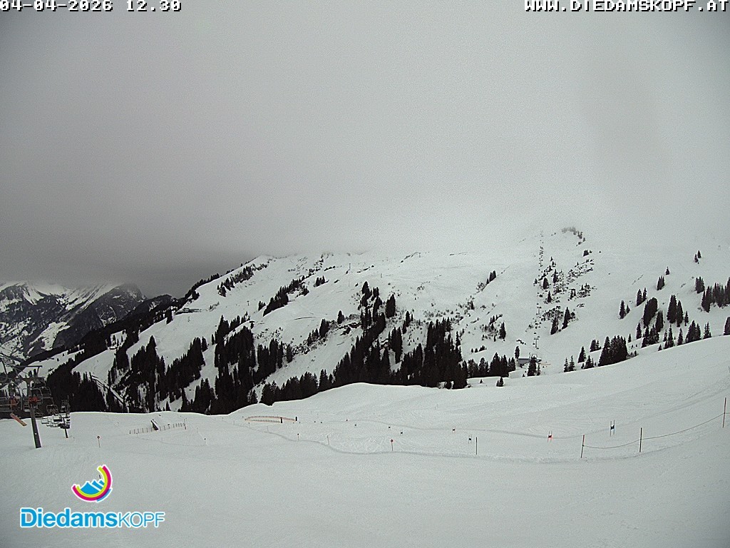 Archiv Foto Webcam Panorama Diedamskopf von der Breitenalpe