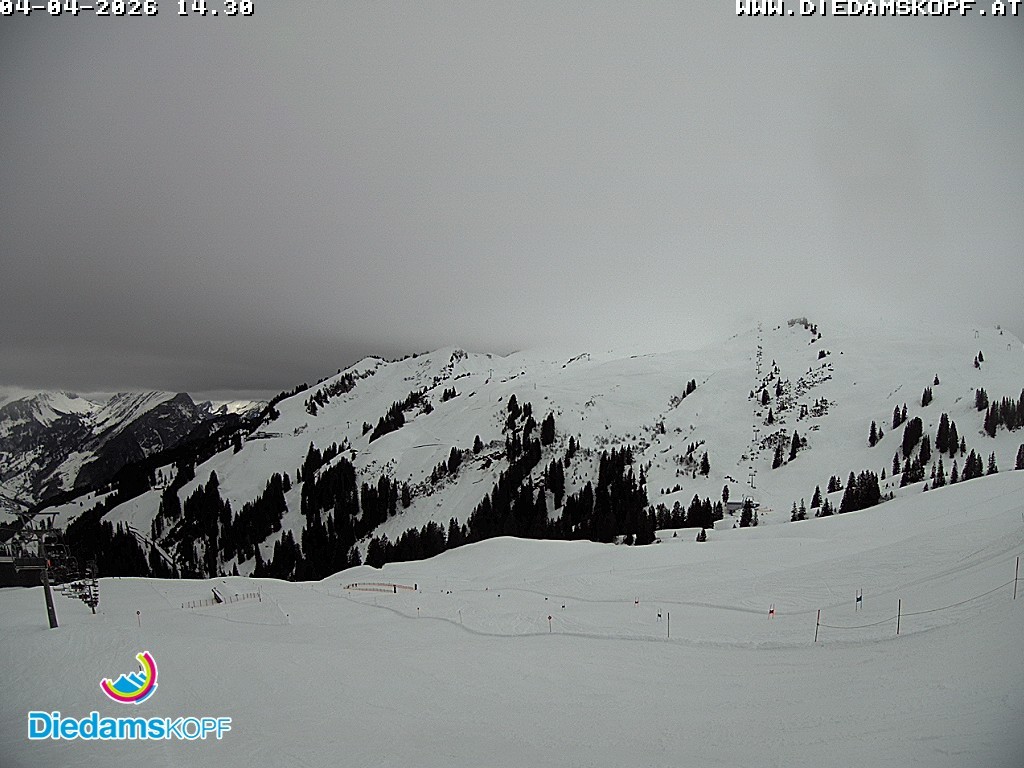 Archiv Foto Webcam Panorama Diedamskopf von der Breitenalpe