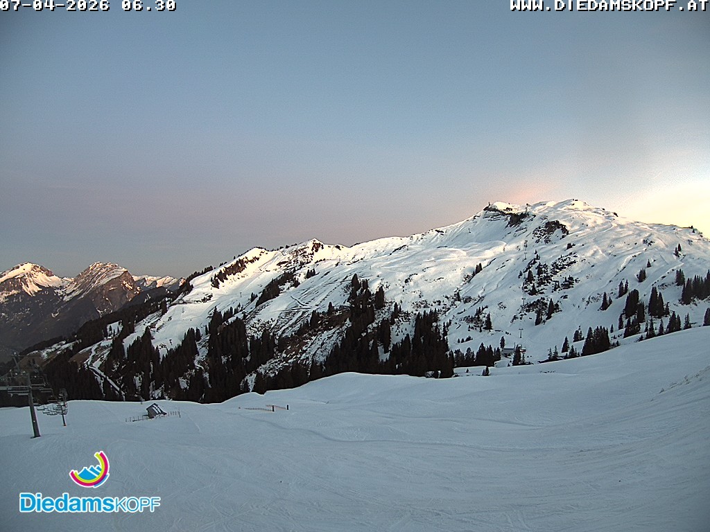 Archiv Foto Webcam Panorama Diedamskopf von der Breitenalpe