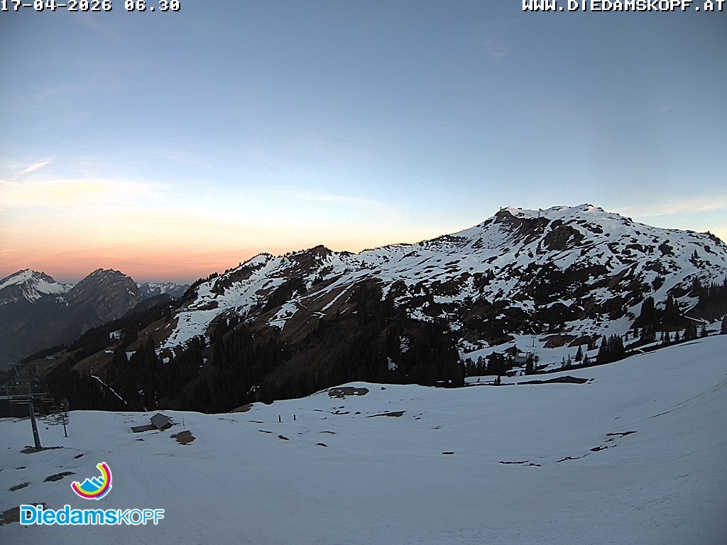 Archiv Foto Webcam Panorama Diedamskopf von der Breitenalpe