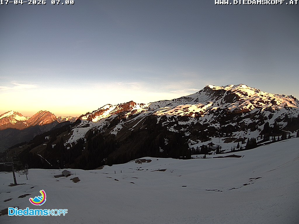 Archiv Foto Webcam Panorama Diedamskopf von der Breitenalpe