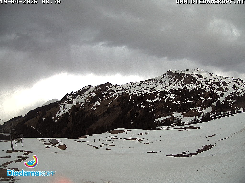 Archiv Foto Webcam Panorama Diedamskopf von der Breitenalpe