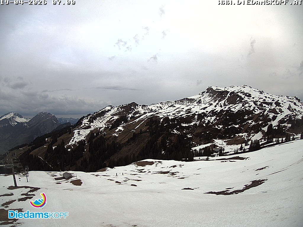 Archiv Foto Webcam Panorama Diedamskopf von der Breitenalpe