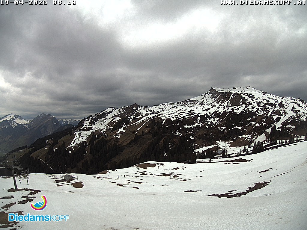 Archiv Foto Webcam Panorama Diedamskopf von der Breitenalpe