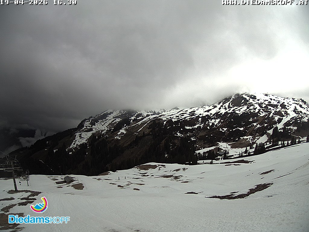 Archiv Foto Webcam Panorama Diedamskopf von der Breitenalpe