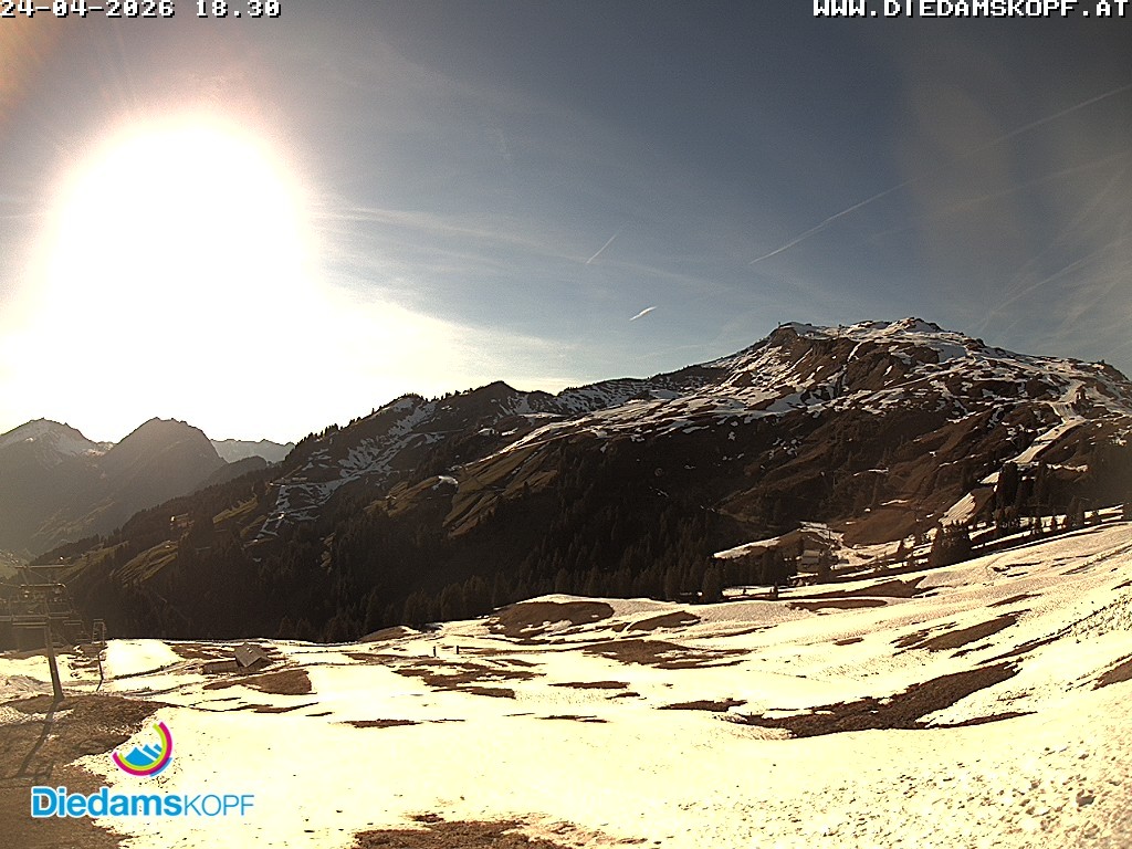 Archiv Foto Webcam Panorama Diedamskopf von der Breitenalpe