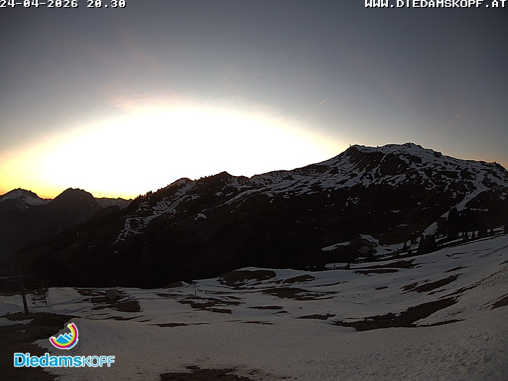 Archiv Foto Webcam Panorama Diedamskopf von der Breitenalpe