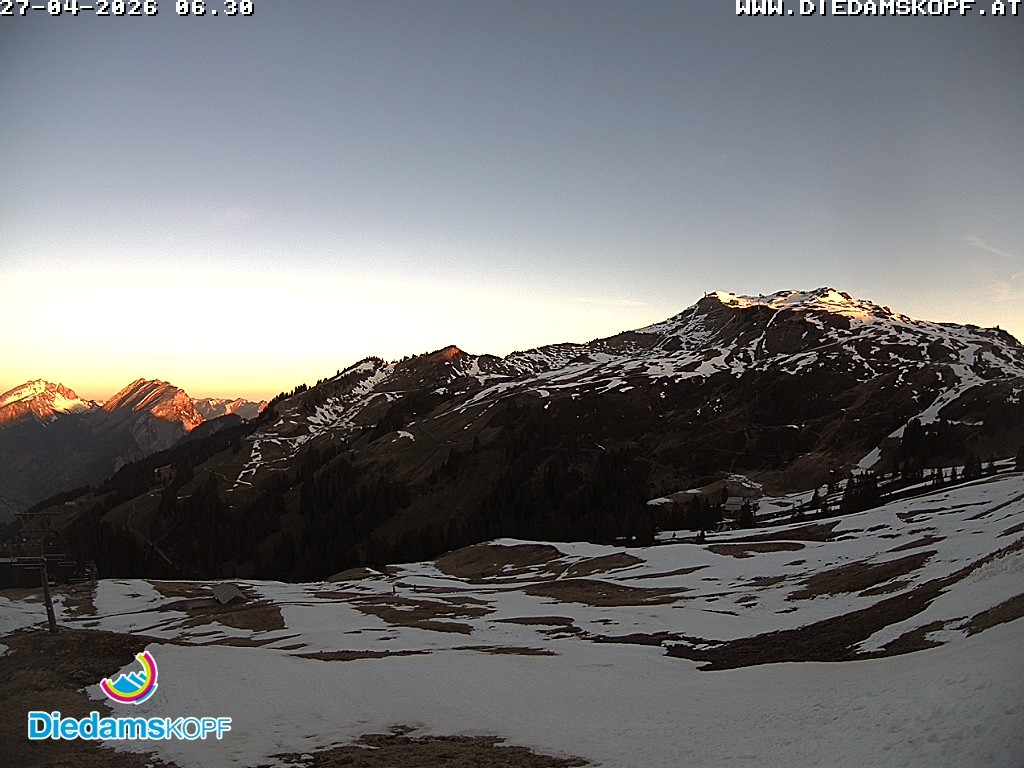 Archiv Foto Webcam Panorama Diedamskopf von der Breitenalpe