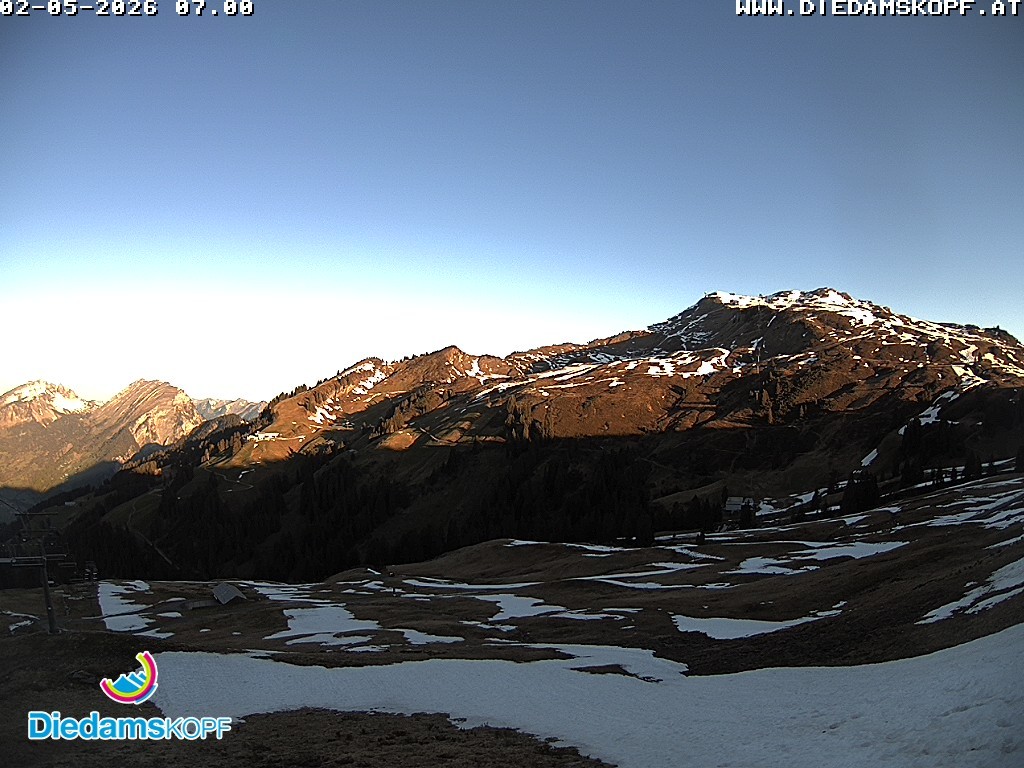 Archiv Foto Webcam Panorama Diedamskopf von der Breitenalpe
