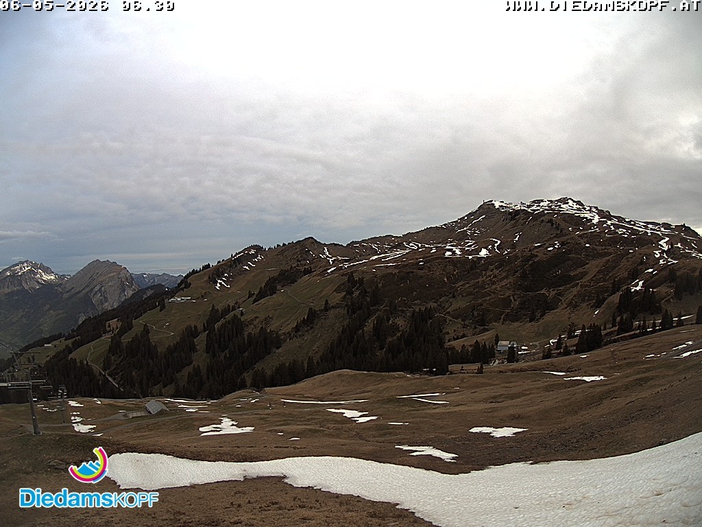 Archiv Foto Webcam Panorama Diedamskopf von der Breitenalpe
