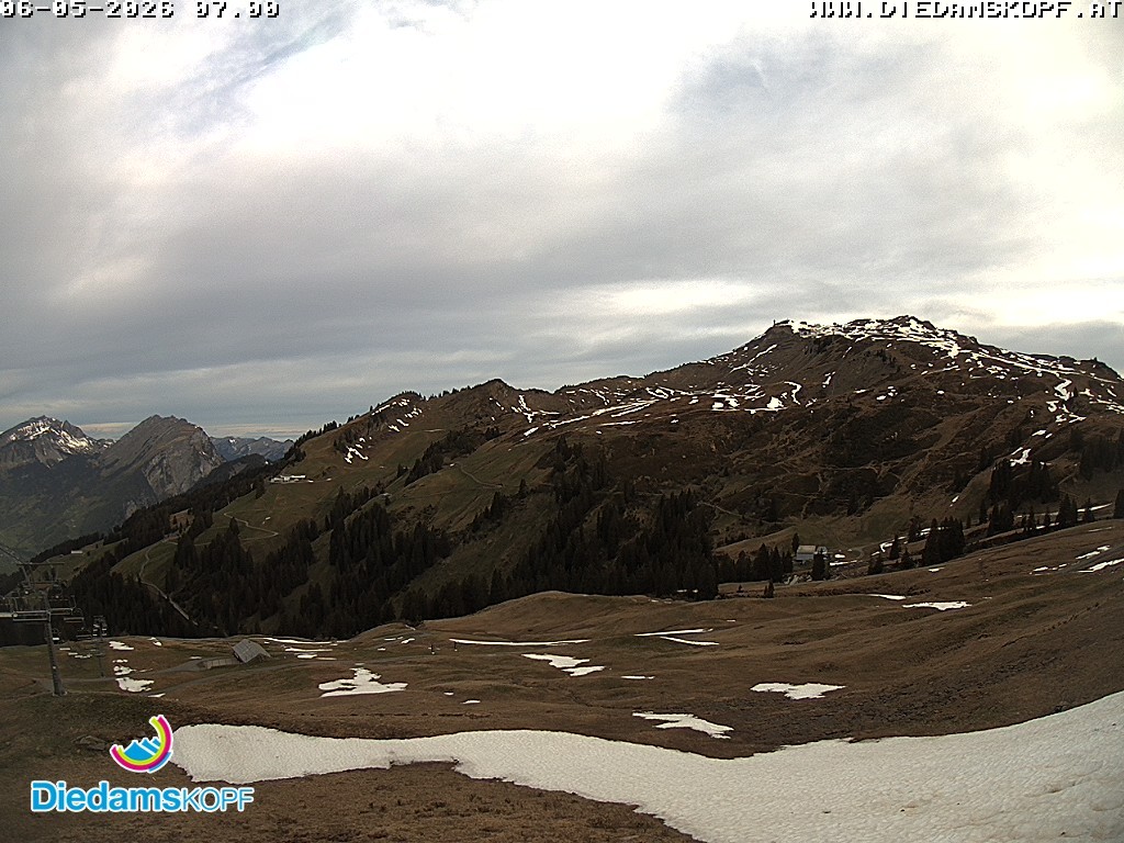 Archiv Foto Webcam Panorama Diedamskopf von der Breitenalpe