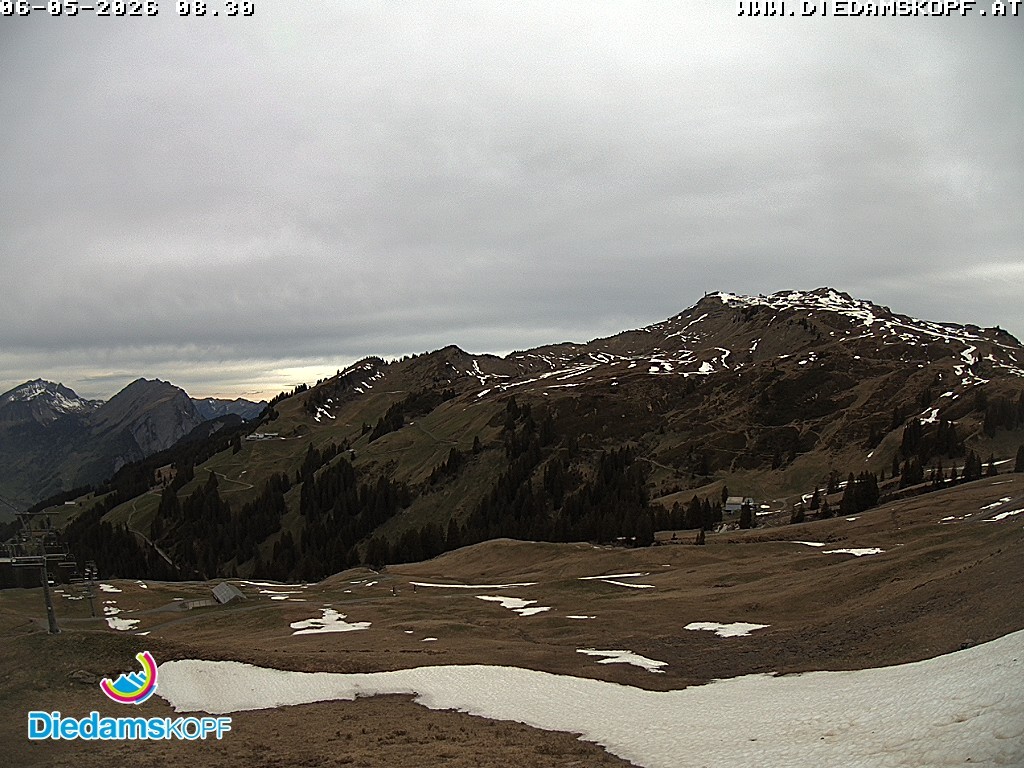 Archiv Foto Webcam Panorama Diedamskopf von der Breitenalpe