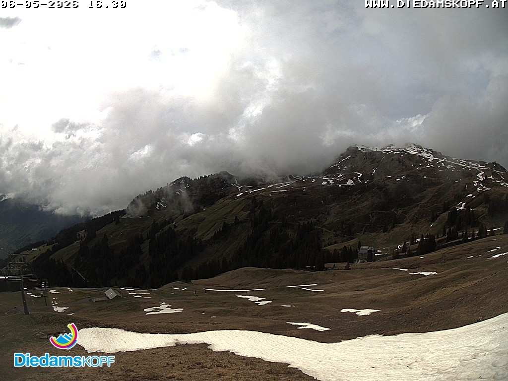 Archiv Foto Webcam Panorama Diedamskopf von der Breitenalpe