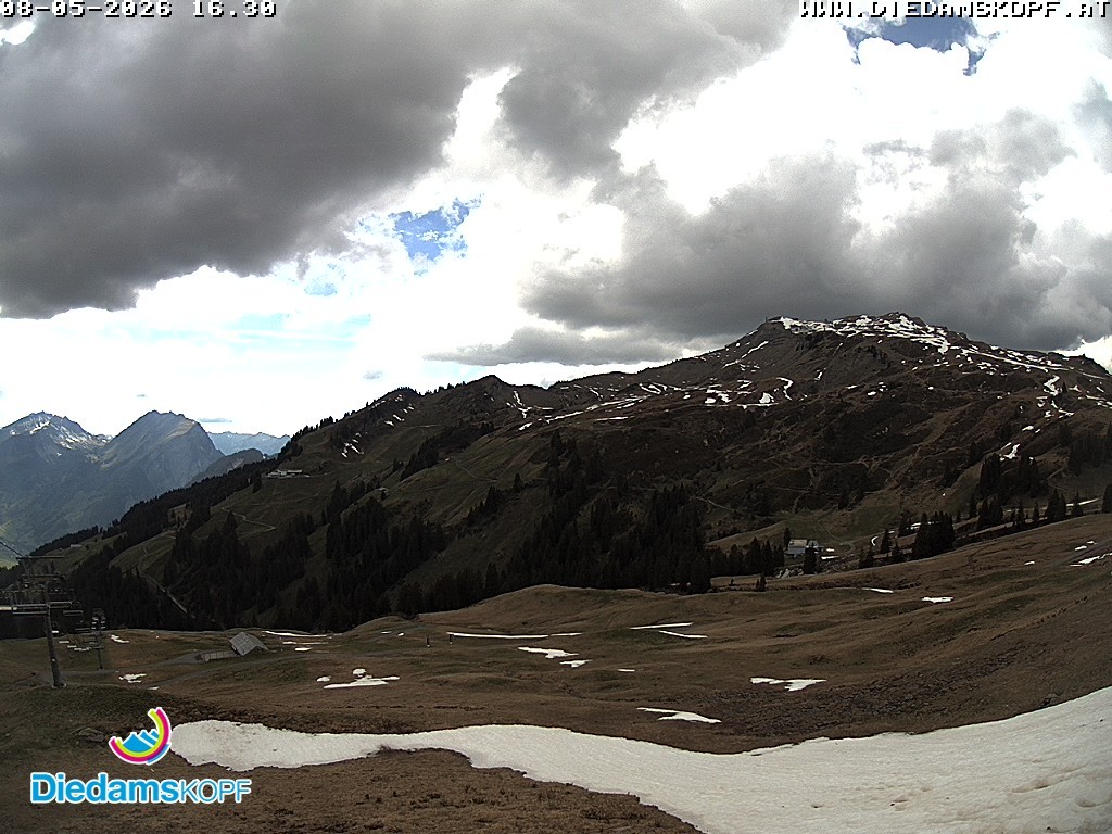 Archiv Foto Webcam Panorama Diedamskopf von der Breitenalpe