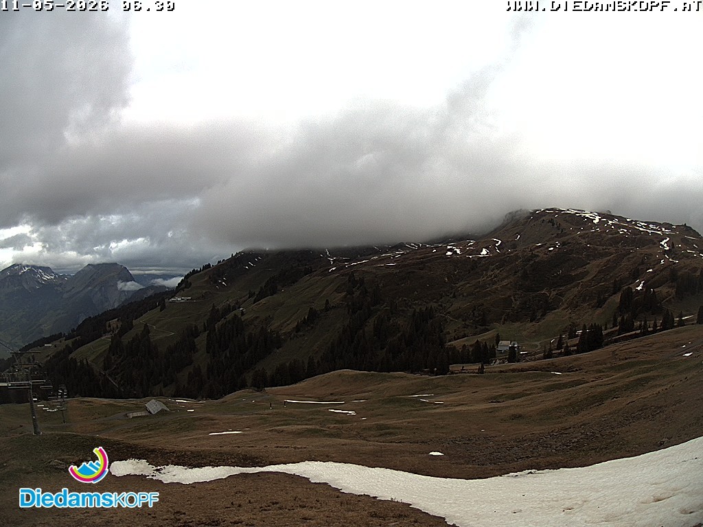 Archiv Foto Webcam Panorama Diedamskopf von der Breitenalpe