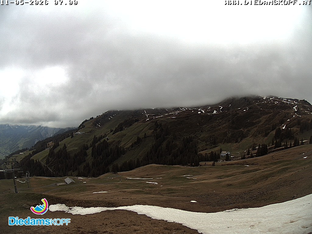 Archiv Foto Webcam Panorama Diedamskopf von der Breitenalpe