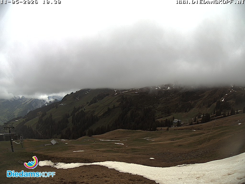Archiv Foto Webcam Panorama Diedamskopf von der Breitenalpe