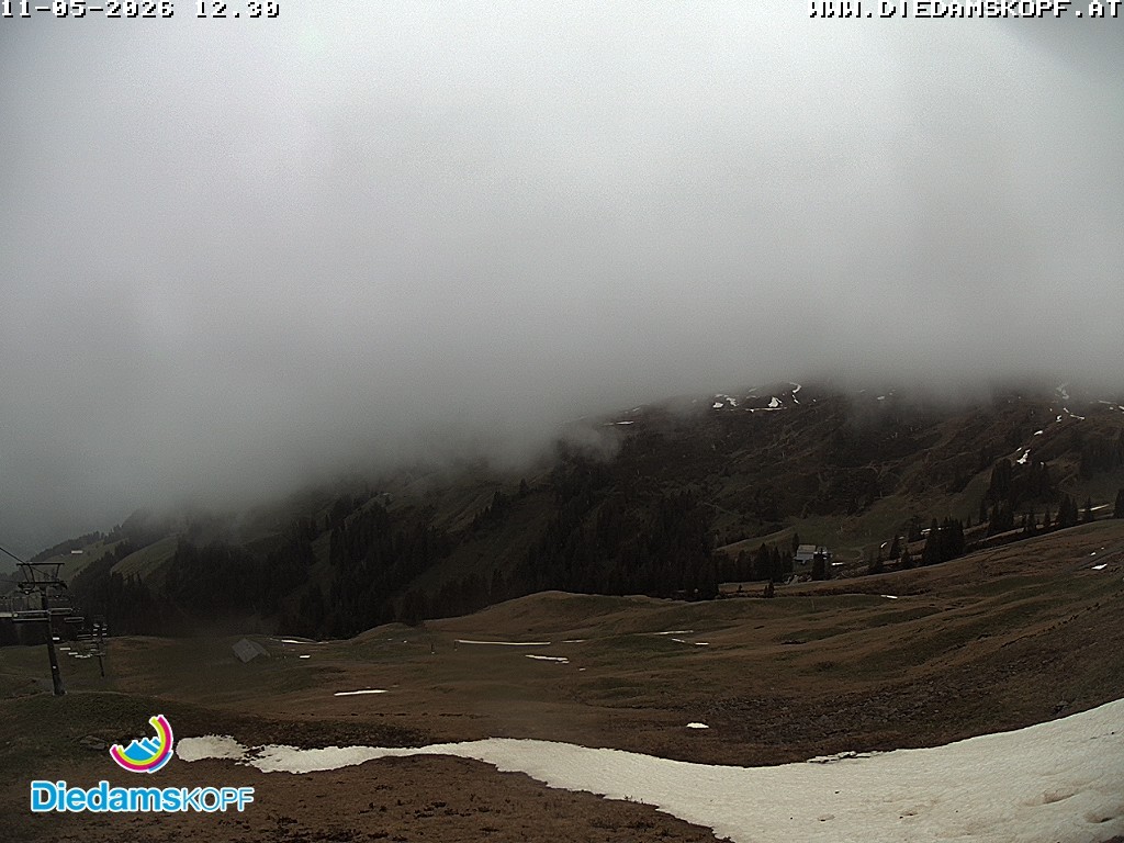 Archiv Foto Webcam Panorama Diedamskopf von der Breitenalpe