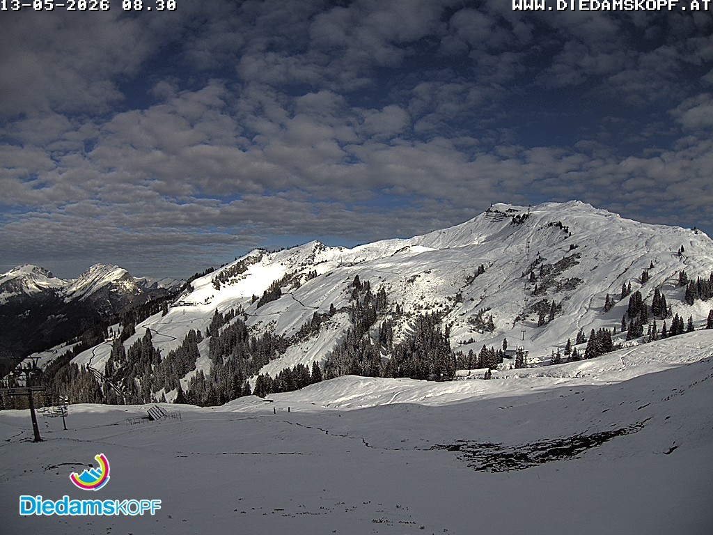 Archiv Foto Webcam Panorama Diedamskopf von der Breitenalpe