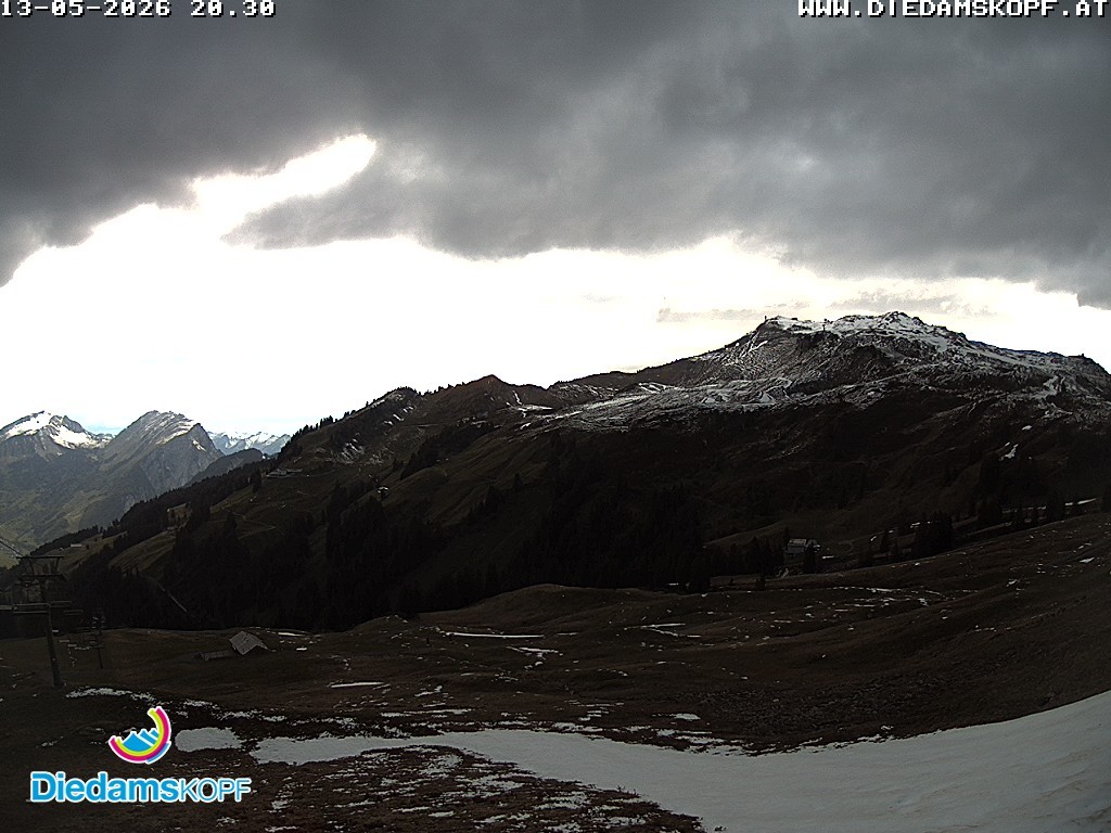 Archiv Foto Webcam Panorama Diedamskopf von der Breitenalpe