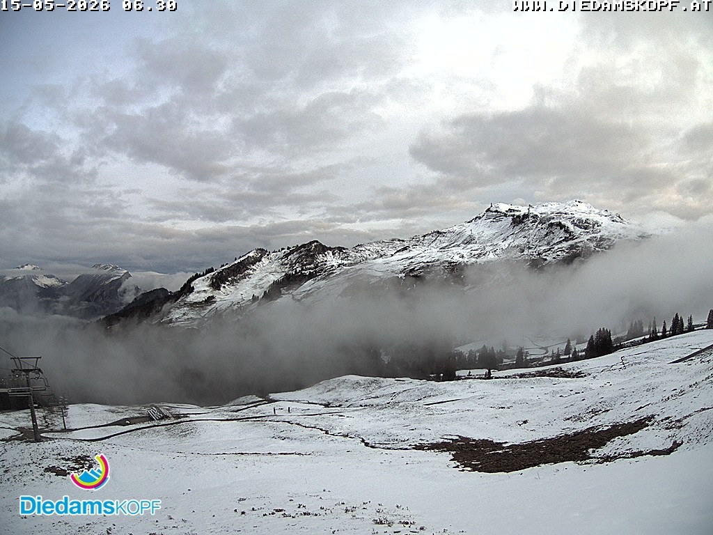 Archiv Foto Webcam Panorama Diedamskopf von der Breitenalpe
