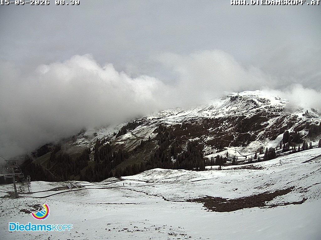 Archiv Foto Webcam Panorama Diedamskopf von der Breitenalpe