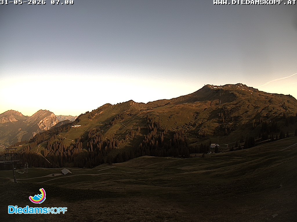 Archiv Foto Webcam Panorama Diedamskopf von der Breitenalpe
