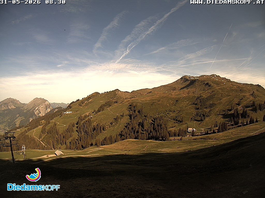 Archiv Foto Webcam Panorama Diedamskopf von der Breitenalpe