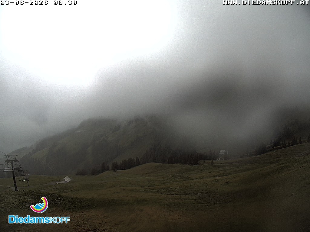 Archiv Foto Webcam Panorama Diedamskopf von der Breitenalpe