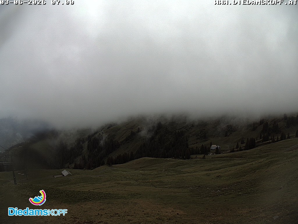 Archiv Foto Webcam Panorama Diedamskopf von der Breitenalpe