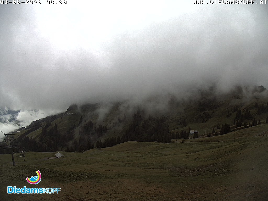 Archiv Foto Webcam Panorama Diedamskopf von der Breitenalpe