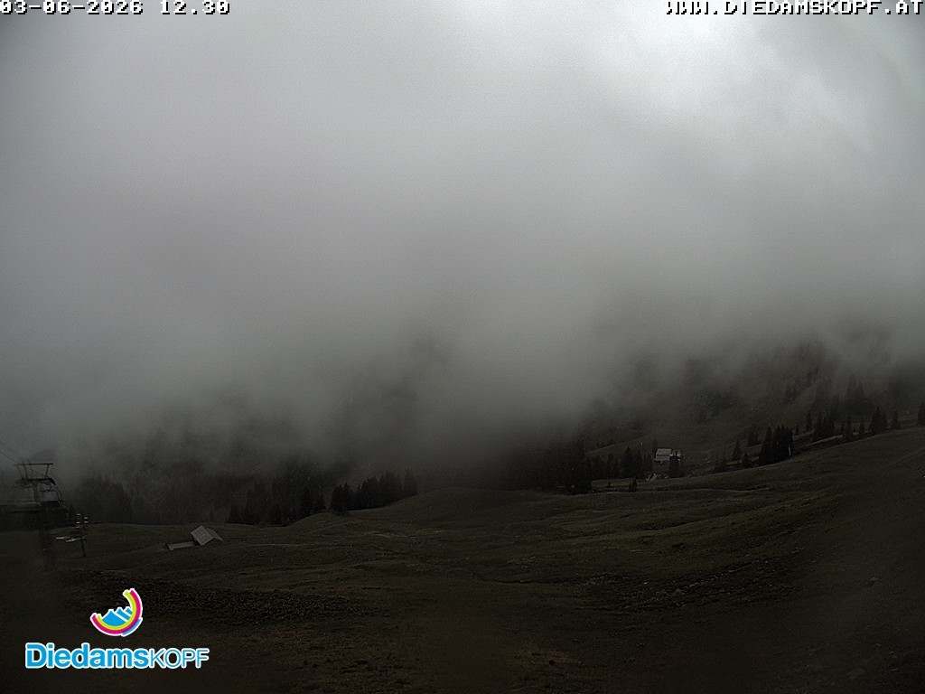 Archiv Foto Webcam Panorama Diedamskopf von der Breitenalpe