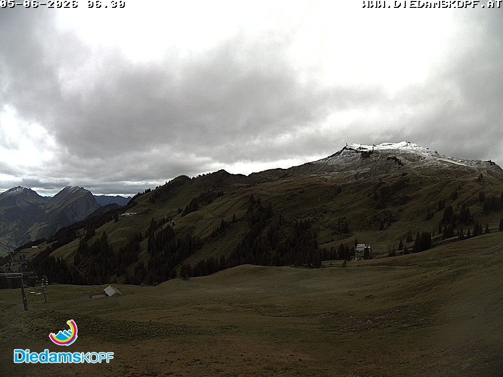 Archiv Foto Webcam Panorama Diedamskopf von der Breitenalpe