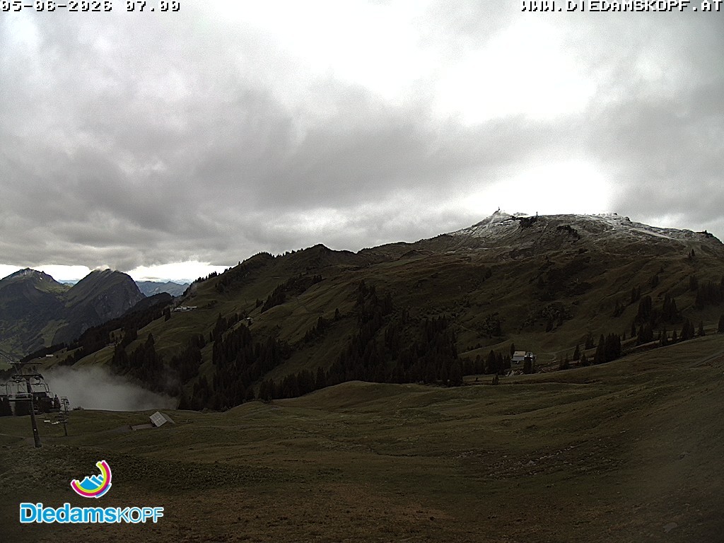 Archiv Foto Webcam Panorama Diedamskopf von der Breitenalpe