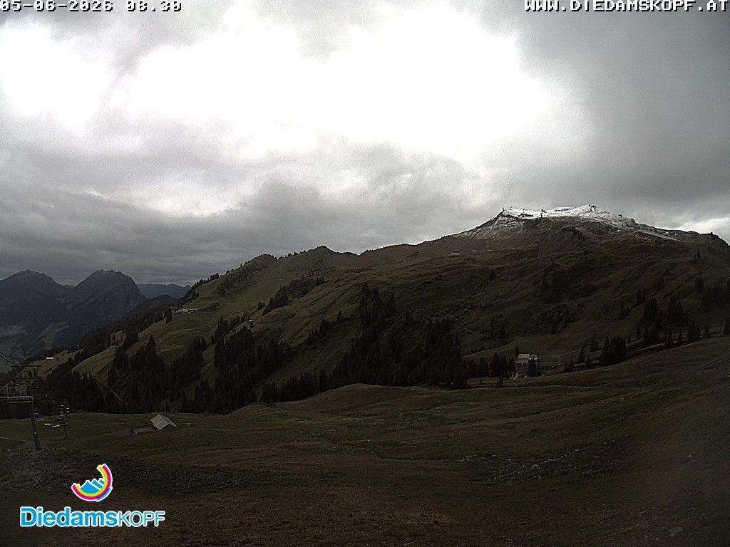 Archiv Foto Webcam Panorama Diedamskopf von der Breitenalpe