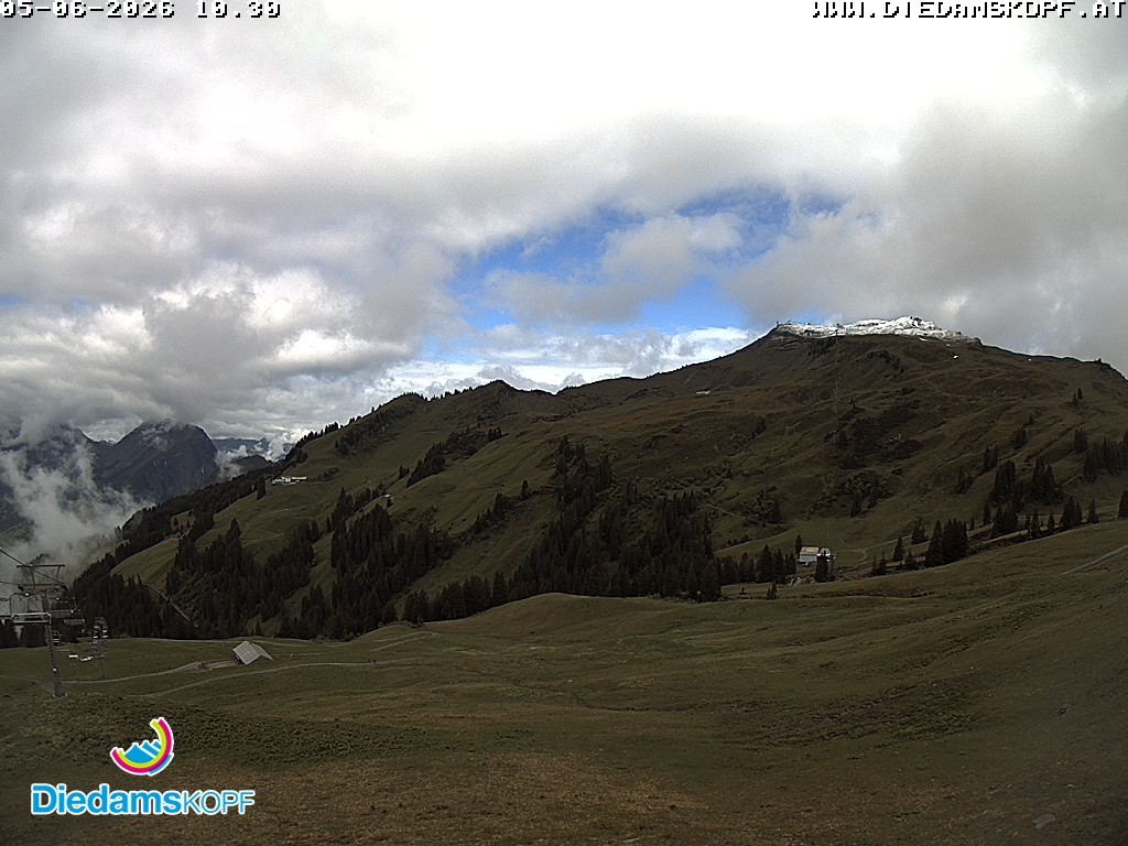 Archiv Foto Webcam Panorama Diedamskopf von der Breitenalpe