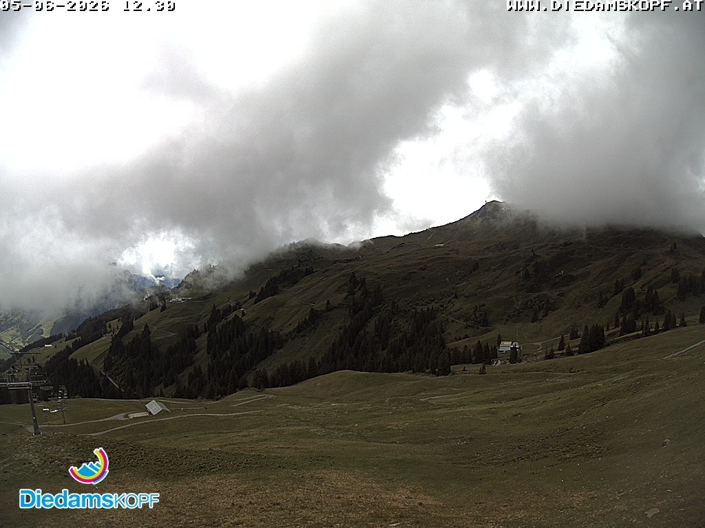 Archiv Foto Webcam Panorama Diedamskopf von der Breitenalpe
