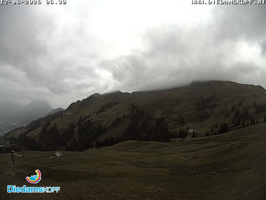 Archiv Foto Webcam Panorama Diedamskopf von der Breitenalpe