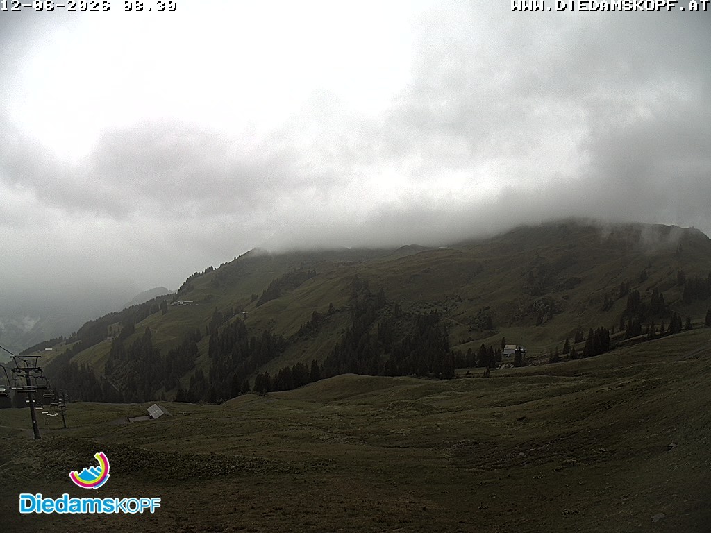Archiv Foto Webcam Panorama Diedamskopf von der Breitenalpe