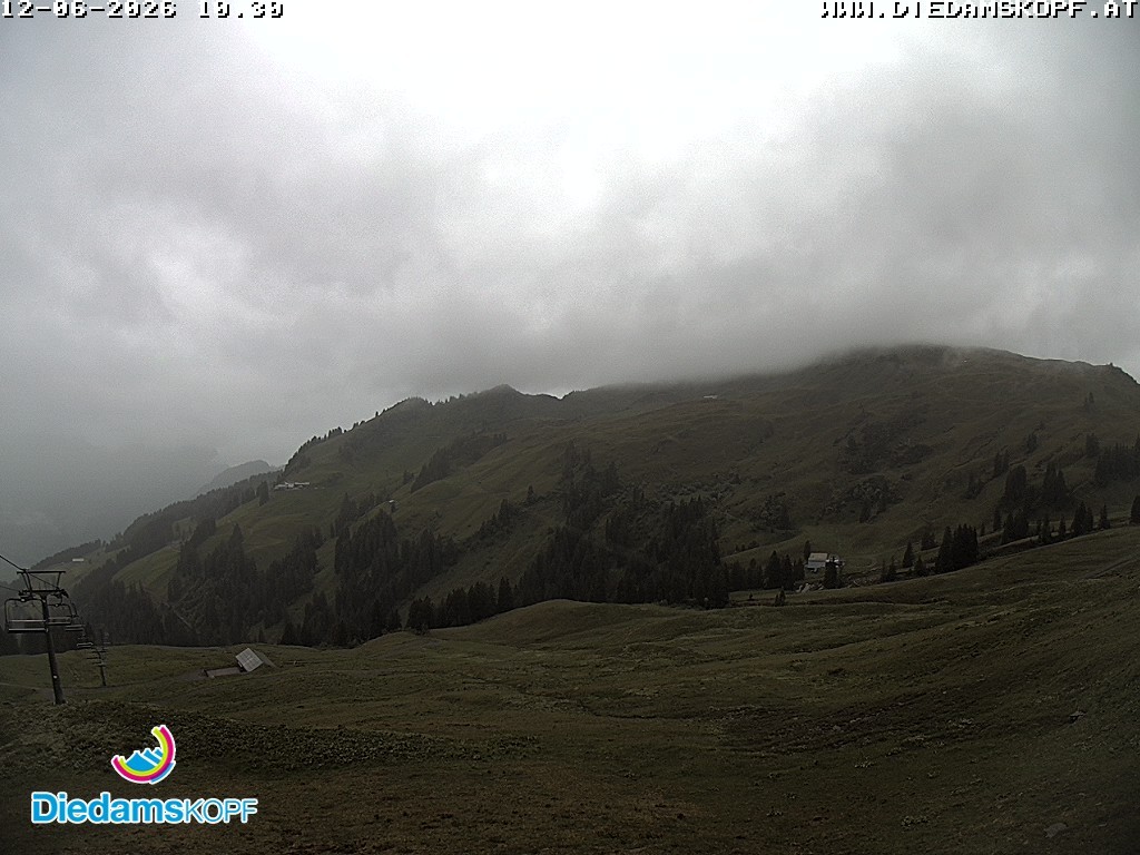 Archiv Foto Webcam Panorama Diedamskopf von der Breitenalpe