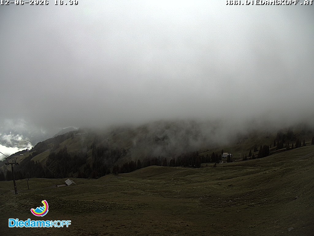 Archiv Foto Webcam Panorama Diedamskopf von der Breitenalpe
