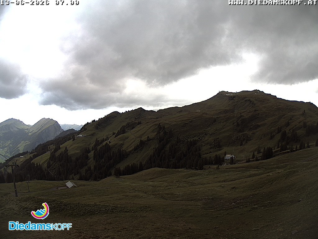 Archiv Foto Webcam Panorama Diedamskopf von der Breitenalpe