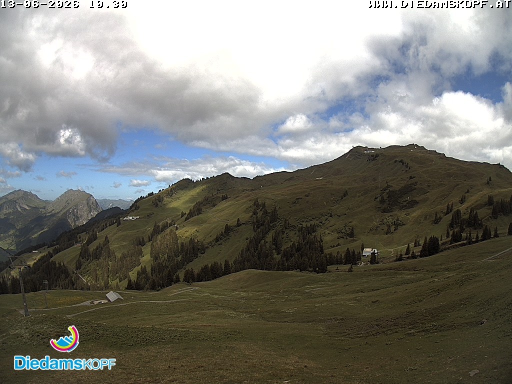Archiv Foto Webcam Panorama Diedamskopf von der Breitenalpe