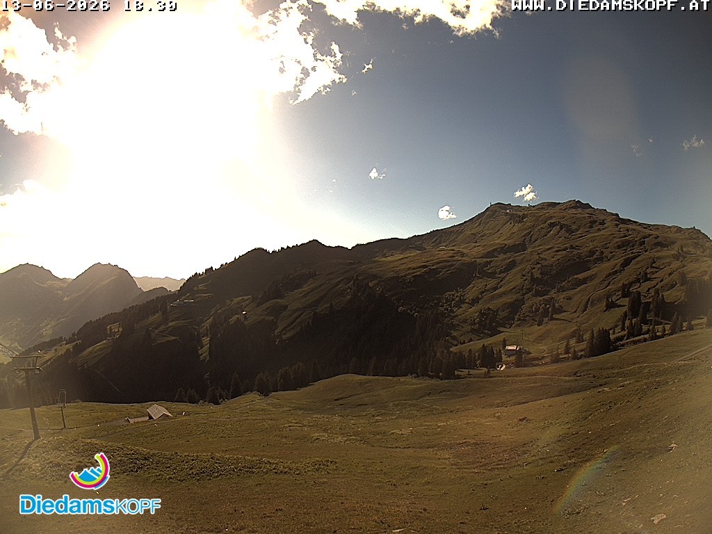 Archiv Foto Webcam Panorama Diedamskopf von der Breitenalpe