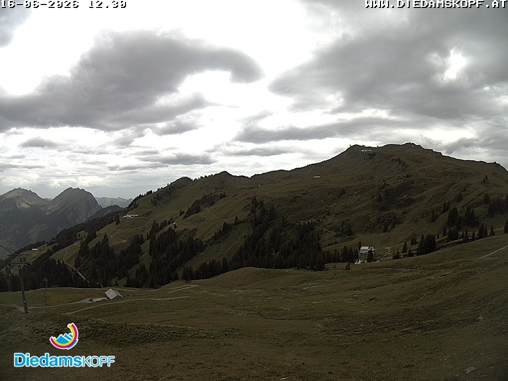 Archiv Foto Webcam Panorama Diedamskopf von der Breitenalpe